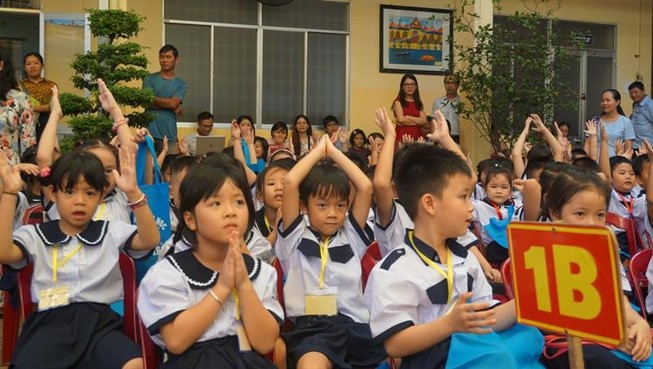 Hơn 255.000 trẻ được uống “Sữa học đường” trong năm học mới