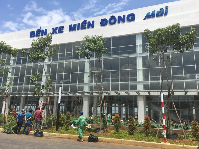 Cận cảnh Bến xe Miền Đông mới trước ngày hoạt động