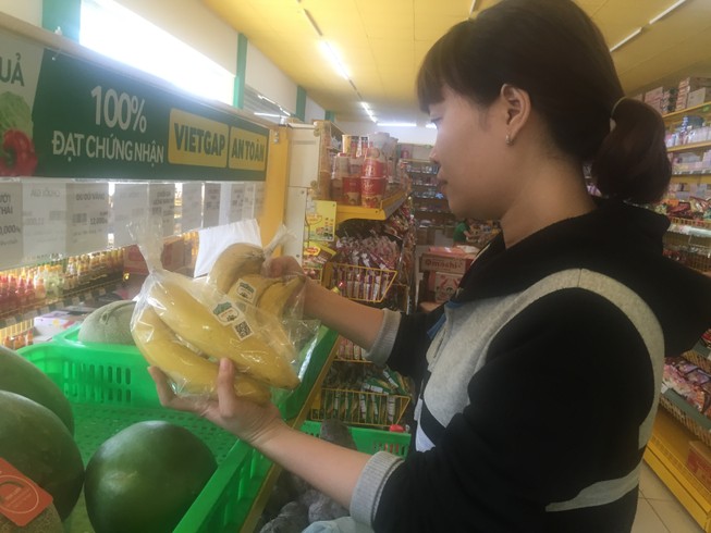 Chuối của bầu Đức lên kệ đại siêu thị Trung Quốc