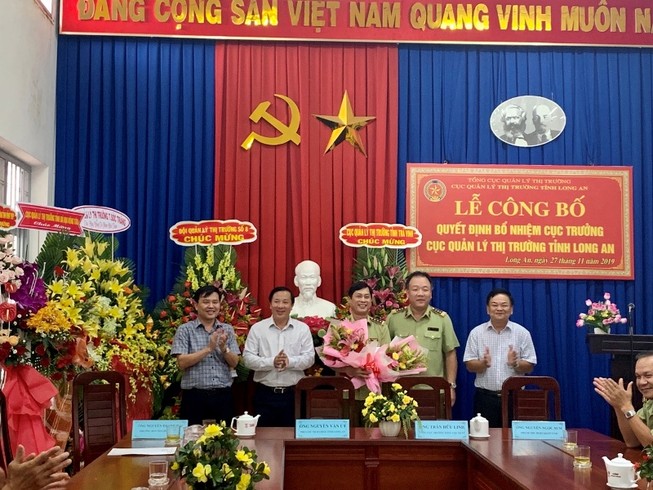 Nhân sự mới tại quản lý thị trường Long An, Vũng Tàu