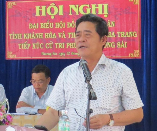 Cho ông Lê Thanh Quang thôi giữ chức bí thư Khánh Hòa