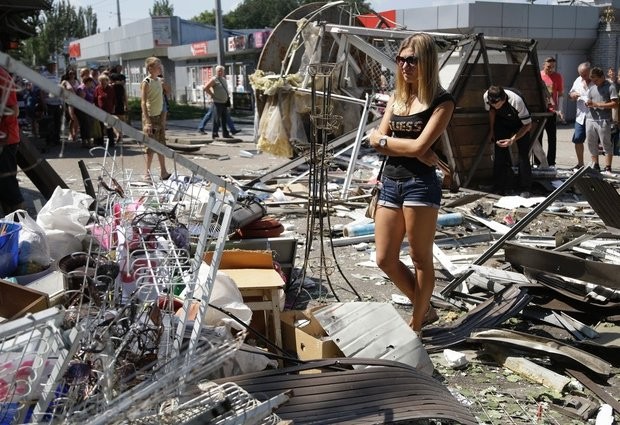 Giao tranh ác liệt ở Donetsk