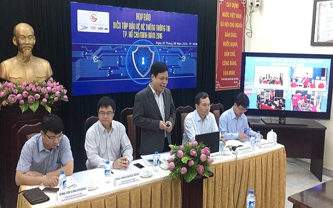 TP.HCM diễn tập chống tấn công mạng