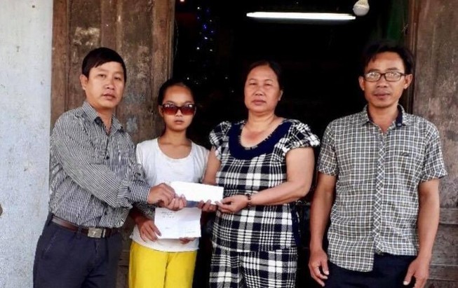 Đôi mắt của bé Mai sẽ được chữa trị