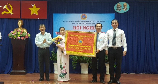 5 người được vinh danh thẩm phán giỏi ngành TAND TP.HCM 2018