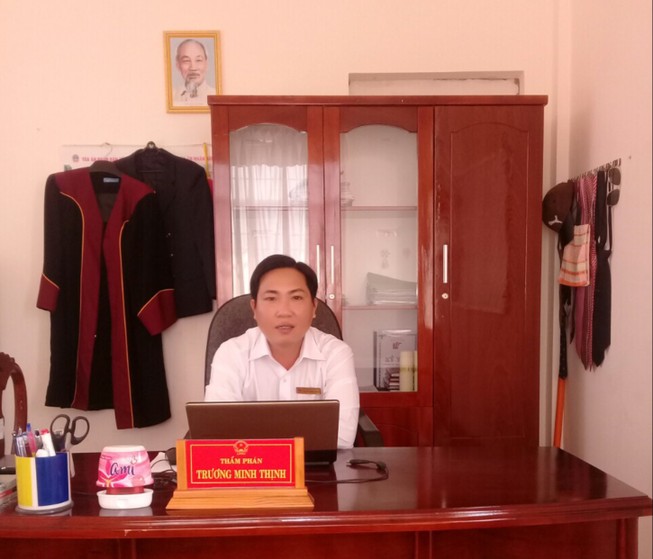 Thẩm phán được vinh danh vì công bố nhiều án