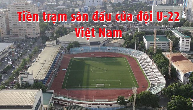 Tiền trạm sân thi đấu của U-22 Việt Nam tại Philippines