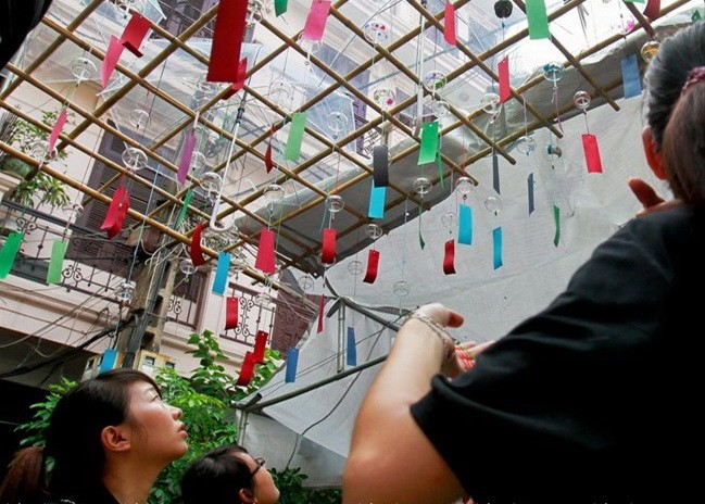 Lễ hội chuông gió - nét văn hóa độc đáo Xứ hoa Anh đào