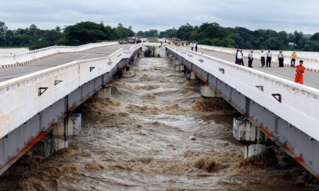 Myanmar: Vỡ đập, 63.000 người sơ tán