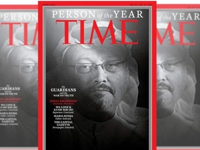 Nhà báo Khashoggi được Time bình chọn là nhân vật của năm