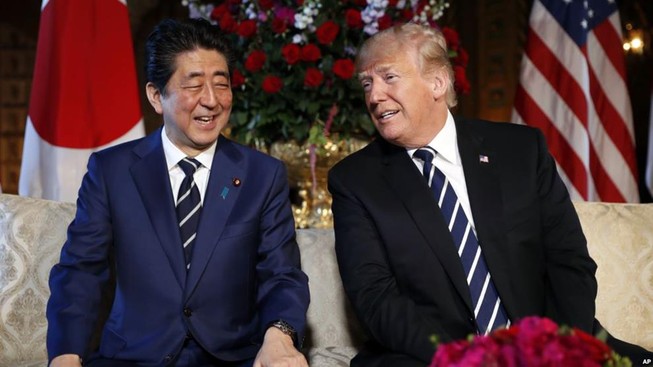 Ông Trump: 'Nếu Mỹ bị tấn công, Nhật cứ ngồi xem trên tivi'