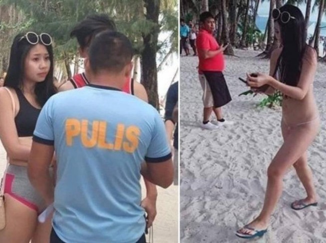 Du khách bị phạt vì mặc bikini 'thiếu vải'