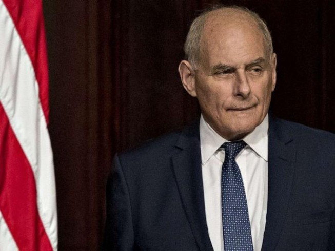 Cựu Chánh văn phòng Nhà Trắng John Kelly - Ảnh: BLOOMBERG