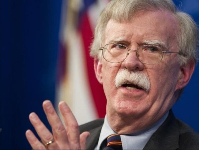 Cựu cố vấn an ninh quốc gia Mỹ John Bolton. Ảnh: AP