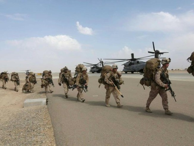 Lính Mỹ tại Afghanistan. Ảnh: REUTERS