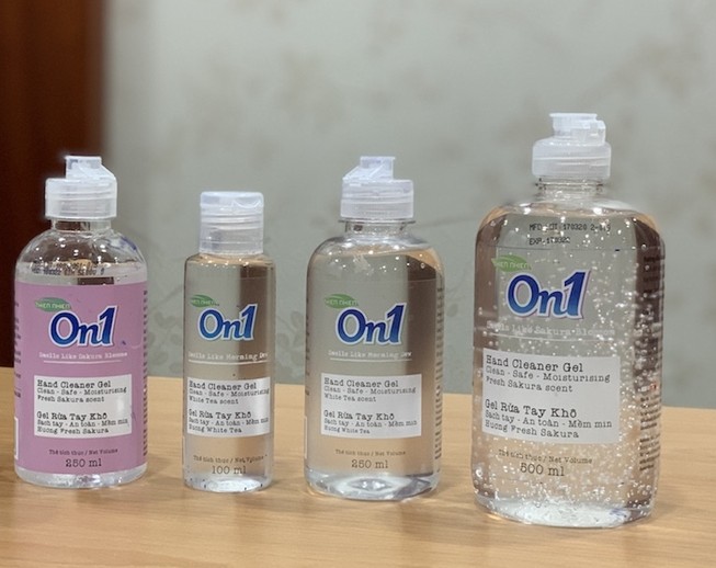 Gel rửa tay khô On1 diệt các loại vi khuẩn nào?