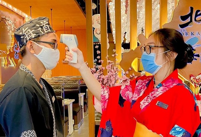 Ca COVID-19 người Nhật không liên quan Sushi Hokkaido Sachi