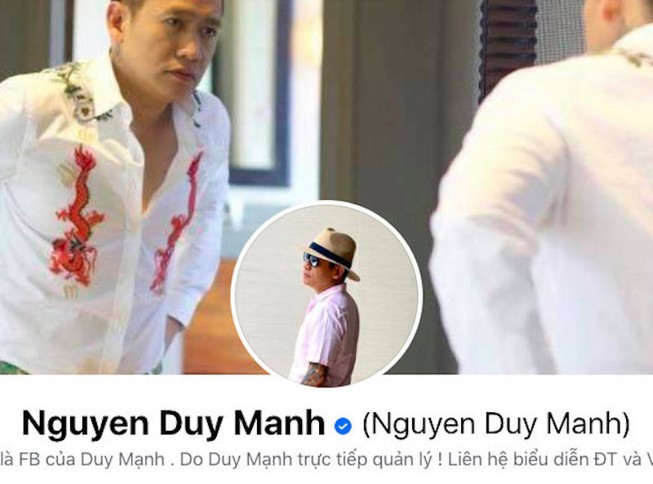 Ca sĩ Duy Mạnh nộp phạt vì phát ngôn trên Facebook