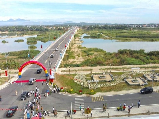 Quảng Ngãi khánh thành cầu mới gần 650 tỉ qua sông Trà Khúc