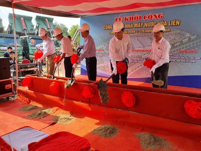 Khởi công nhà máy nước ngàn tỉ sau 2 lần đấu thầu
