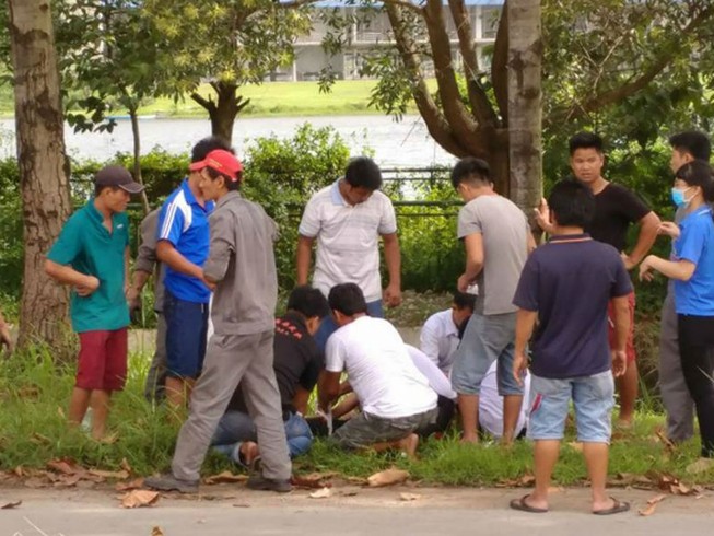Truy đuổi 2 tên cướp giật, cô gái bị tai nạn bất tỉnh