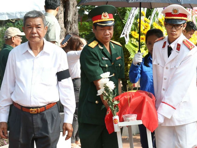 Đồng Nai truy điệu, an táng 13 hài cốt liệt sĩ