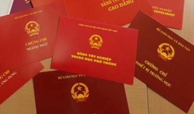 Cho thôi việc trưởng phòng TN&MT xài bằng bất hợp pháp