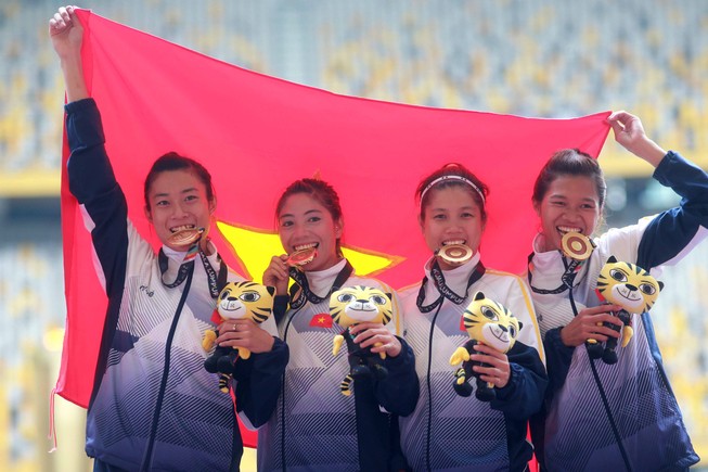 Mất HCV 4x100 m nữ vào tay VN, đội nam Thái 'máu' hơn