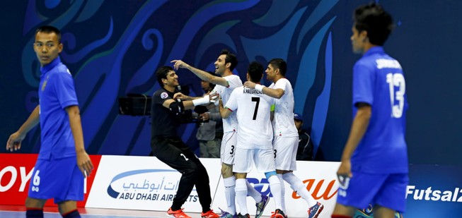 Futsal Thái Lan bị Iran dội 'mưa gôn' và chia tay giải