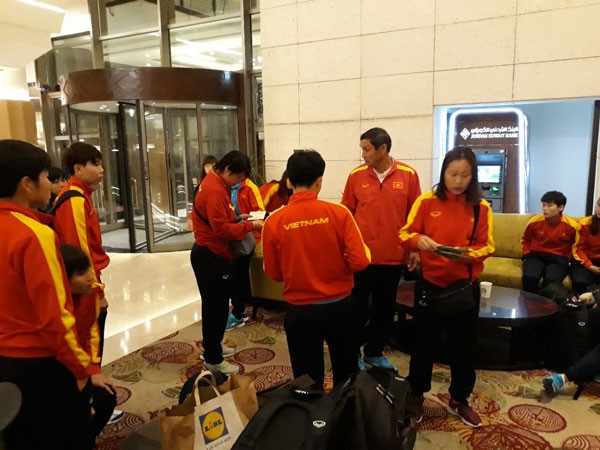 Tuyển Việt Nam đã đến Jordan để chinh phục World Cup
