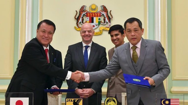 Vì sao chủ tịch FIFA gặp Thủ tướng Malaysia?