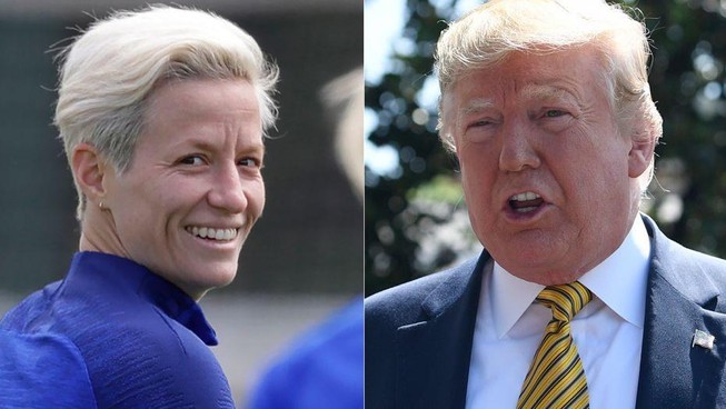 Tổng thống D.Trump thất vọng với ngôi sao tuyển Mỹ