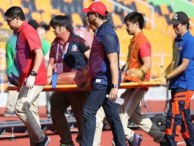 Những hình ảnh cảm động của các nữ VĐV Marathon ở SEA Games 30