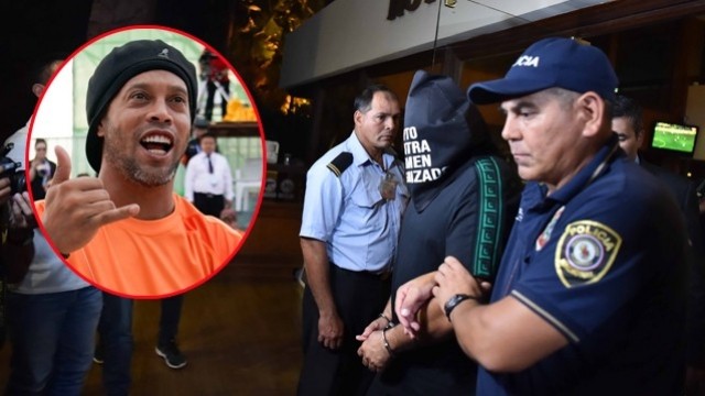 Ronaldinho bị bắt giam ở Paraguay