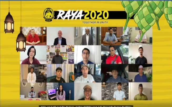 Chủ tịch FIFA bất ngờ chúc mừng lễ Raya của Malaysia