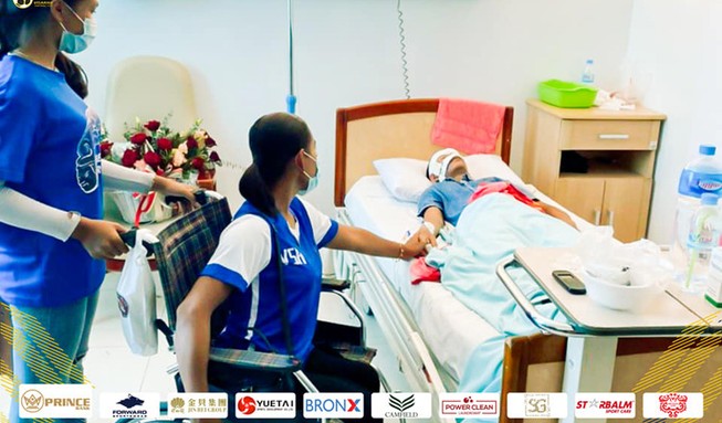 Tuyển thủ Campuchia bị thương nặng, bạn gái qua đời