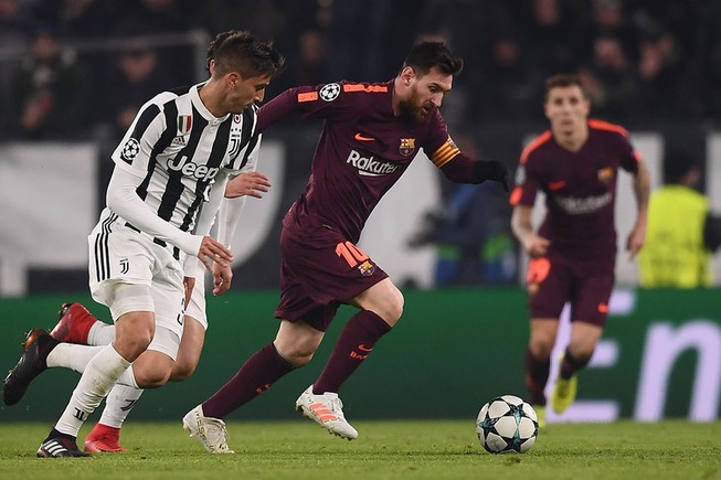 Messi bỏ Barca về đá cặp với Ronaldo ở Juventus