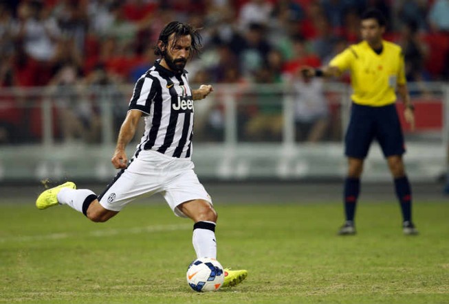 Pirlo thăng tiến cực nhanh nhờ Juventus out Champions League