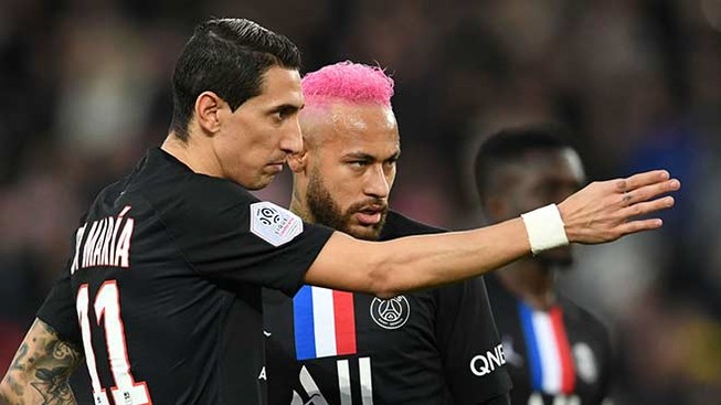 Neymar, Di Maria nhận án phạt cực nặng