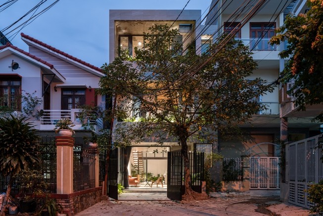 Nhà Bin và Bon với thiết kế ruộng bậc thang độc đáo