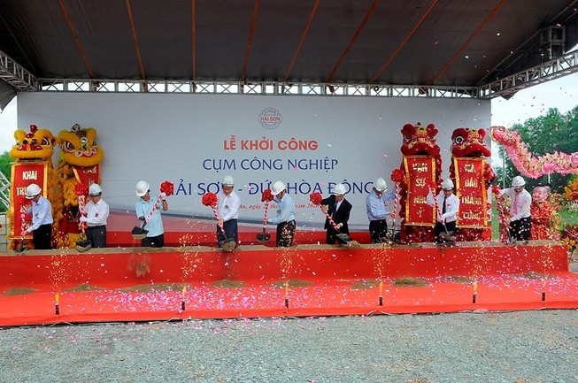 Chính thức khởi công cụm công nghiệp Hải Sơn - Đức Hòa Đông