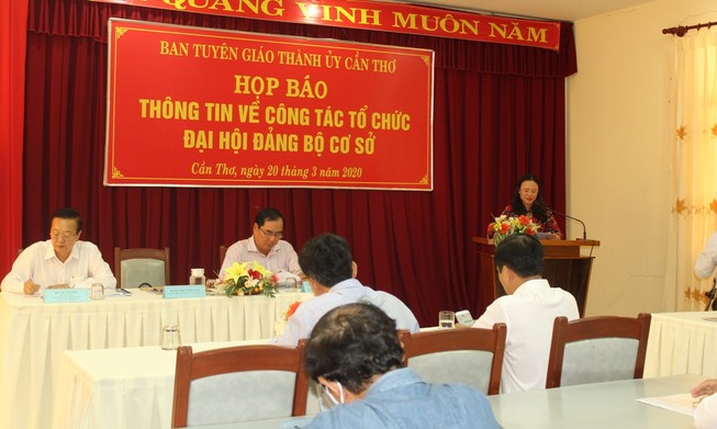 Cần Thơ tạm dừng đại hội đảng bộ điểm cấp cơ sở vì COVID-19