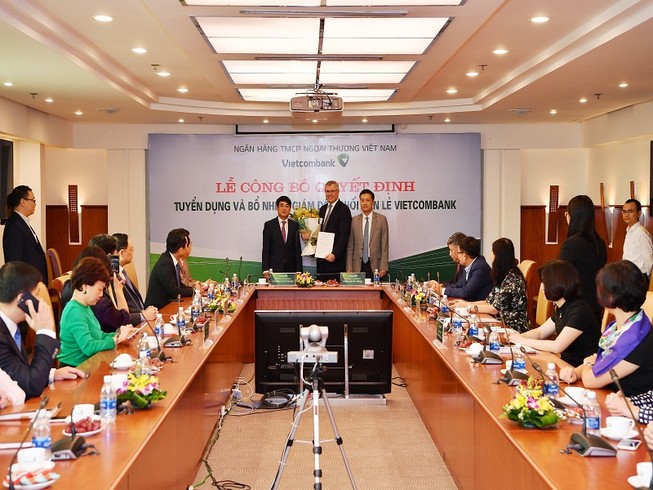 Vietcombank bổ nhiệm 'sếp' nước ngoài đầu tiên