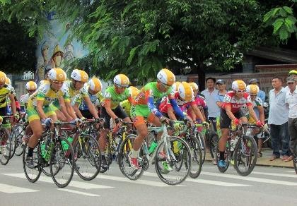 Khai mạc giải xe đạp đồng bằng sông Cửu Long lần thứ 25