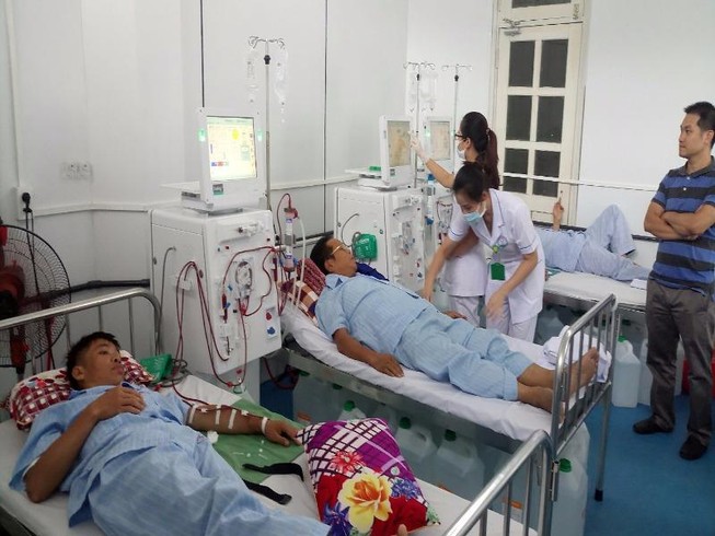 BVĐK TP Hòa Bình đầu tư thêm 12 máy chạy thận mới