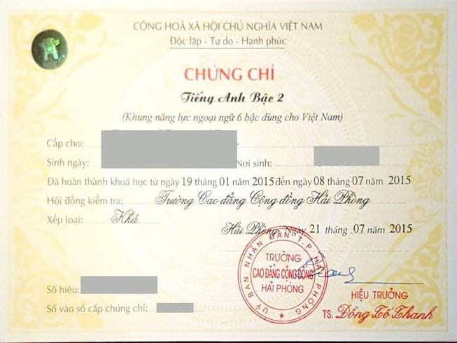 20 công chức bị 'treo' vì chứng chỉ tiếng Anh có vấn đề