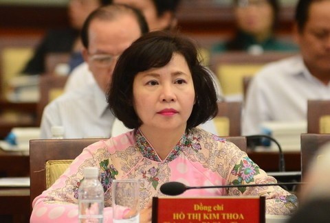 Ban Bí thư miễn nhiệm chức vụ bà Hồ Thị Kim Thoa