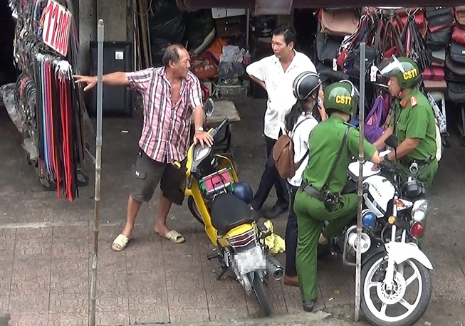 Bình Thạnh thông tin về tổ CSTT bên hông chợ Bà Chiểu
