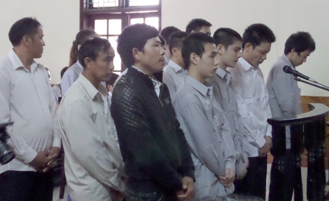 Tuyên án 14 người gây rối ở Vũng Áng