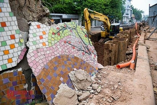 Hà Nội nói về việc phá đoạn đường gốm sứ